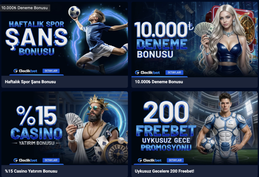 Gedikbet Bonus